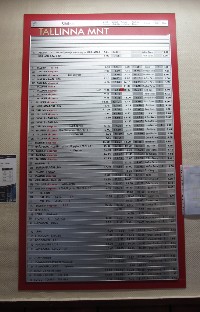パルヌからタリンへの長距離バス時刻表